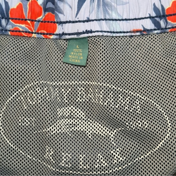 Tommy Bahama Swim Trunks Happy Go Cargo Size Large In Blue - Picture 4 of 6